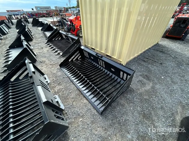 All-Star 72 in Skeleton Skid Steer Bucket (Unused)