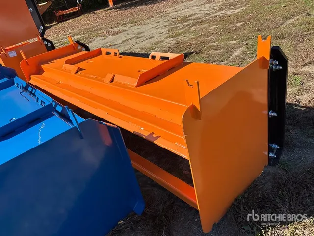 2026 Kit Containers QT-SP-8-23-PB-SB 96 in Skid Steer Snow Pusher (Unused)