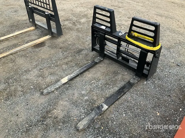 All-Star 48 in Hydraulic Positioner Skid Steer Forks (Unused)