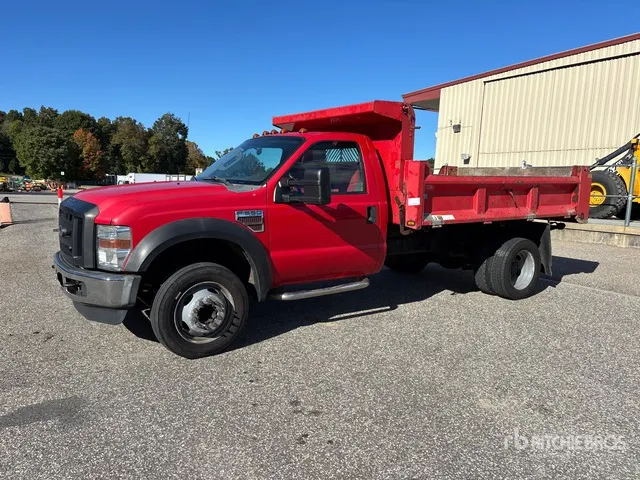 2008 Ford F-550 XL 4x2 Dump Truck