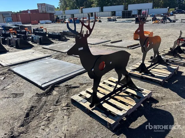 2026 Kit Containers AR500ATDEER Shooting Target