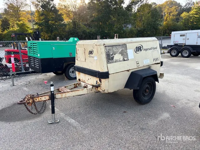1997 Ingersoll Rand P185JD 185 cfm Mobile Air Compressor