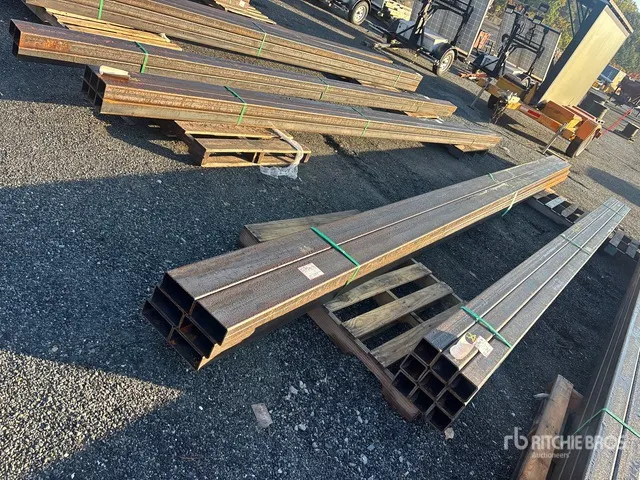 Quantity of (6) 2026 Kit Containers Steel 283x3x6 Pipe