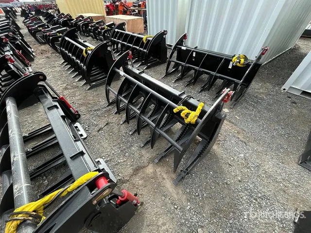 All-Star 72 in Skid Steer Root Rake (Unused)