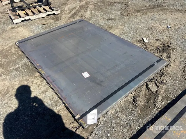 Quantity of (2) 2026 Kit Containers 61 ft x 87 ft (1 in Thick) Steel Plates