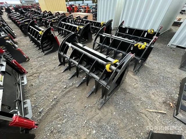 All-Star 68 in Skid Steer Root Rake (Unused)