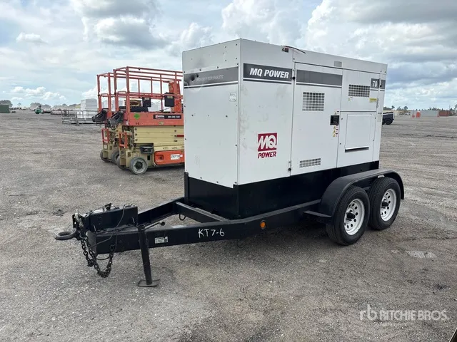 2018 Multiquip DCA-70SSIU4F 56 kW Mobile Generator Set