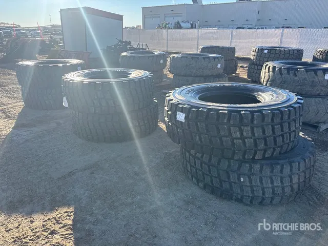 Quantity of (6) 17.5R25 Tires