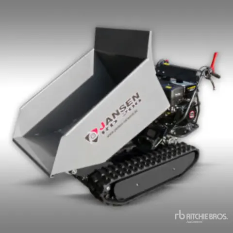 Jansen RD 200 Walk-Behind Mini Crawler Dumper