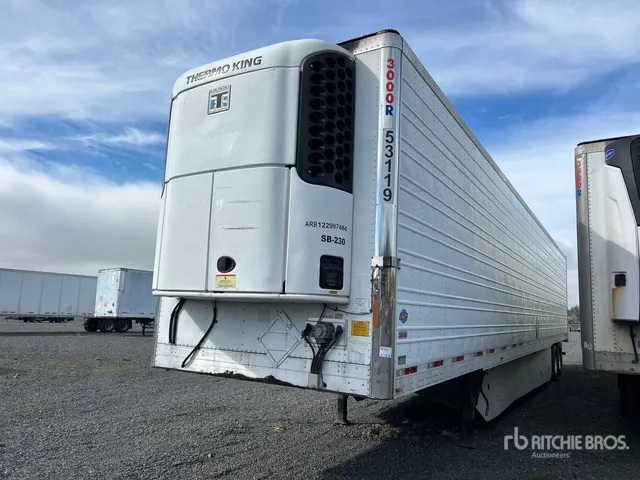 2013 Utility VS2RA 53 ft x 102 in T/A Refrigerated Trailer