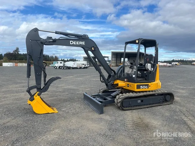 2017 John Deere 50G Mini Excavator