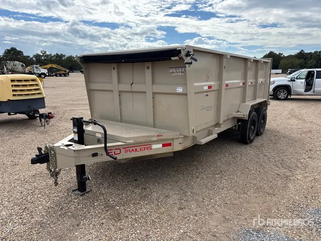2025 ED Trailers LPT8316274S-BP 16 ft T/A Dump Utility Trailer