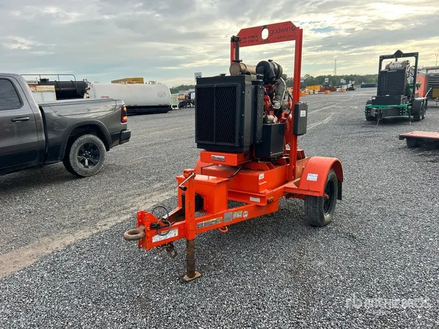 2022 Godwin SD150M Trailer-Mounted Water Pump