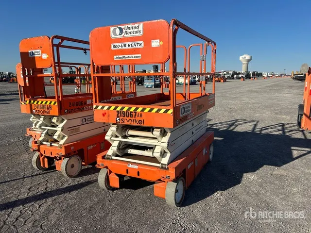 2018 Snorkel S4726E Electric Scissor Lift