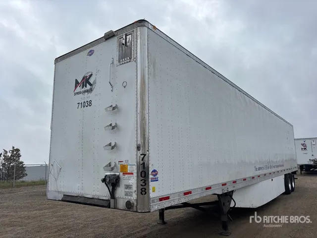 2018 Utility 53 ft x 102 in T/A Van Trailer