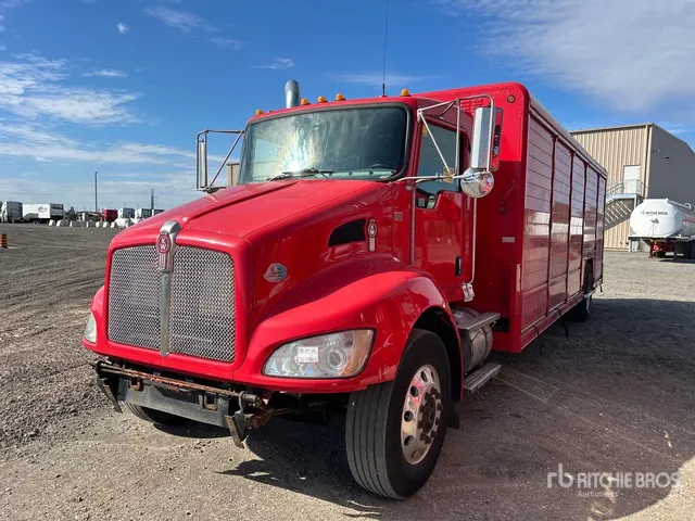 2009 Kenworth T370 4x2 10 Bay Beverage Truck (Inoperable)