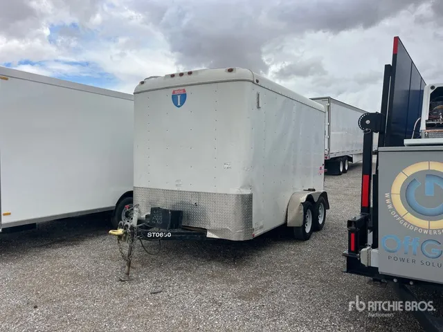 2018 Interstate 12 ft T/A Enclosed Trailer (Inoperable)