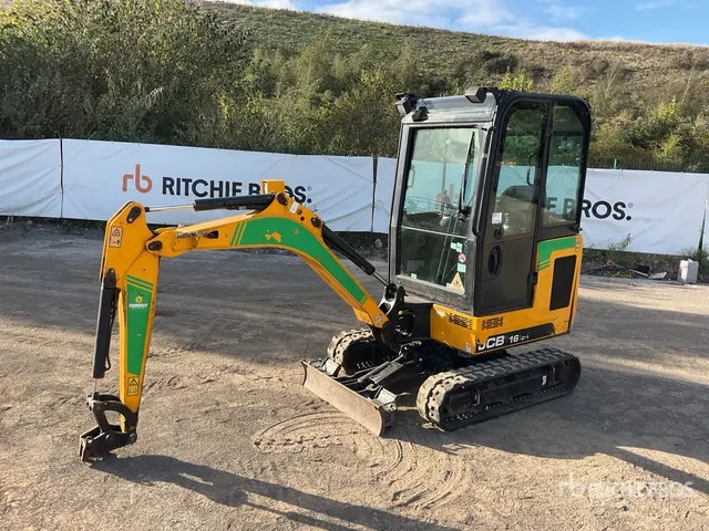 2019 JCB 16C-1 T3 Mini Excavator