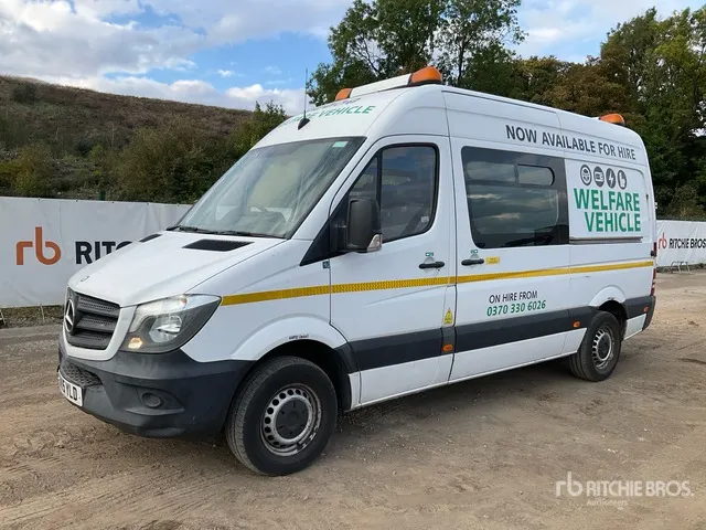2015 Mercedes-Benz Sprinter Welfare Cargo Van