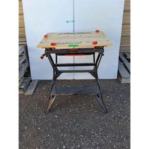 **Black & Decker Folding Workbench- Broken Handle, Can't Ship