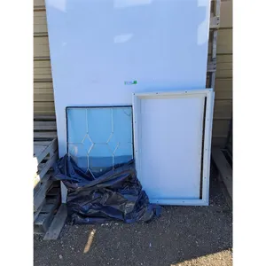 *** Window Frame Approx. 38" x 24" & Window Insert -One Pane Broken, Can't Ship