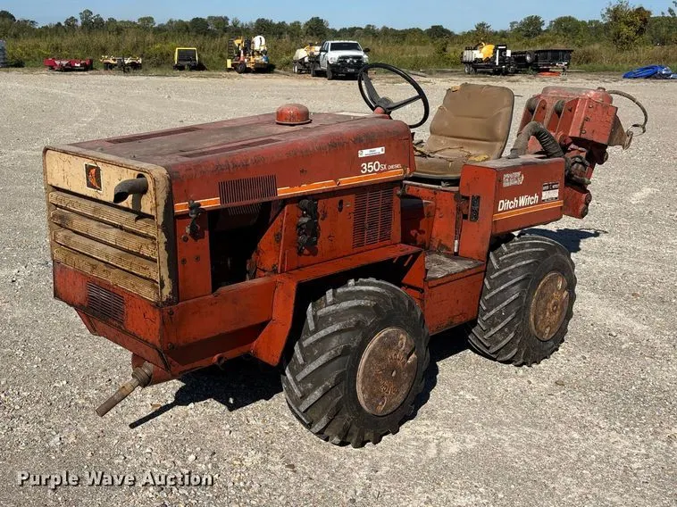 1985 Ditch Witch 350 SX cable plow