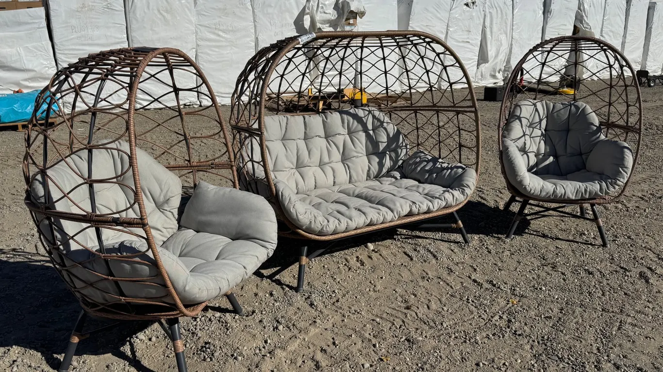 (3) Pce Patio Lounge Set