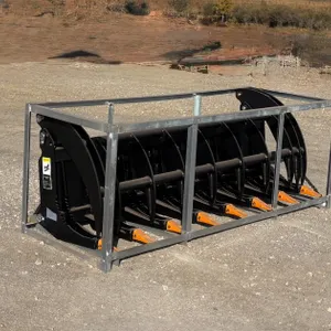 Unused 2026 78" Heavy Grass Fork Grapple Rake