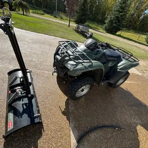 2007 HONDA FOURTRAX RANCHER 420 ATV, 4X4, 2,566 KM SHOWING W/ 50" SNOW BLADE S/N 1HFTE354074010497