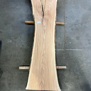 (1) Honey Locust Slab, Kiln-dried, Live-edge