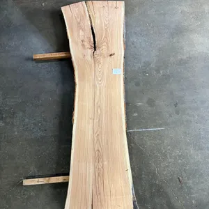 (1) Honey Locust Slab, Kiln-dried, Live-edge