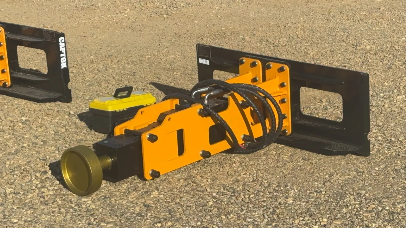 Captok Skid Steer Post Driver