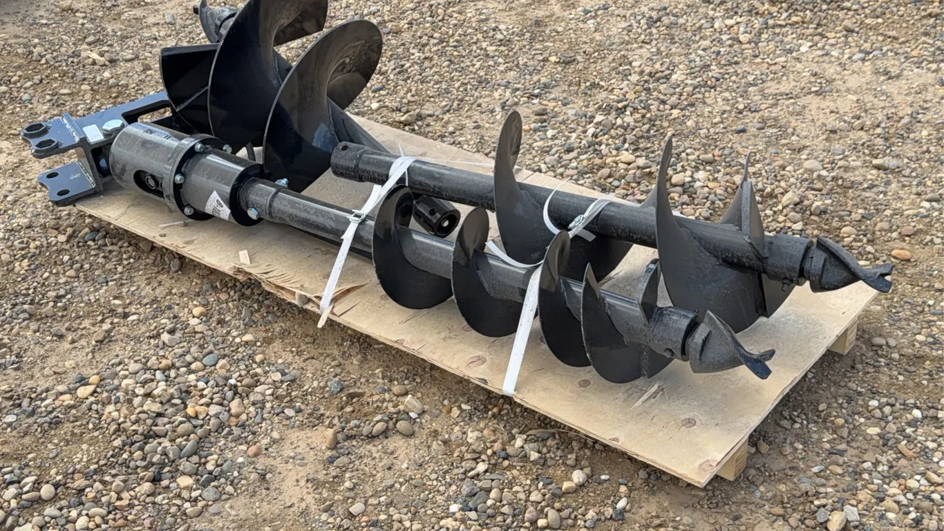 Captok Excavator Auger Attachments