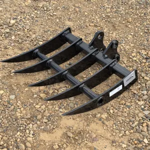 Captok Excavator Rake Attachment