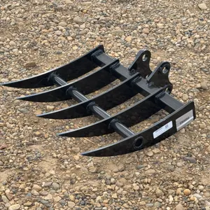 Captok Excavator Rake Attachment