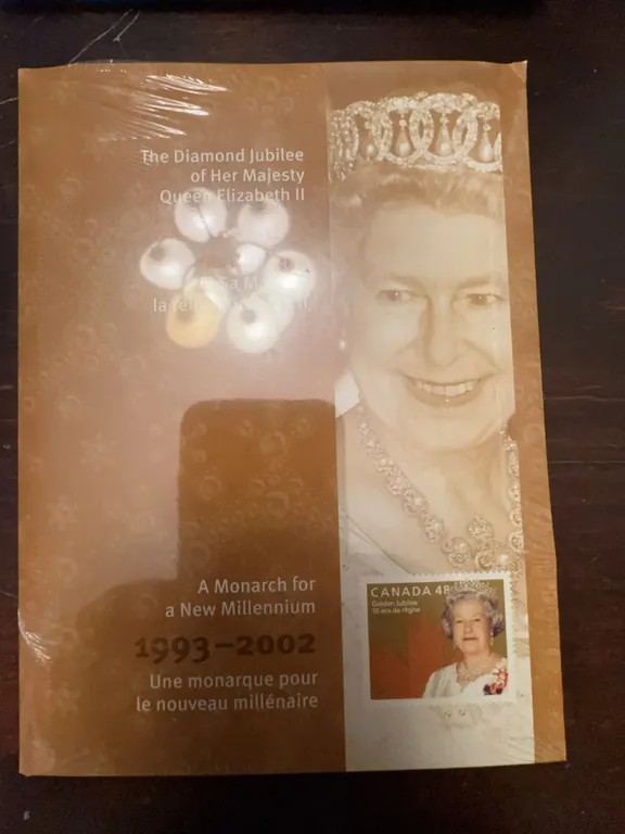 Canada 48¢ Stamp Sheet Commemorating Queen Elizabeth II Diamond Jubilee 1993–2002