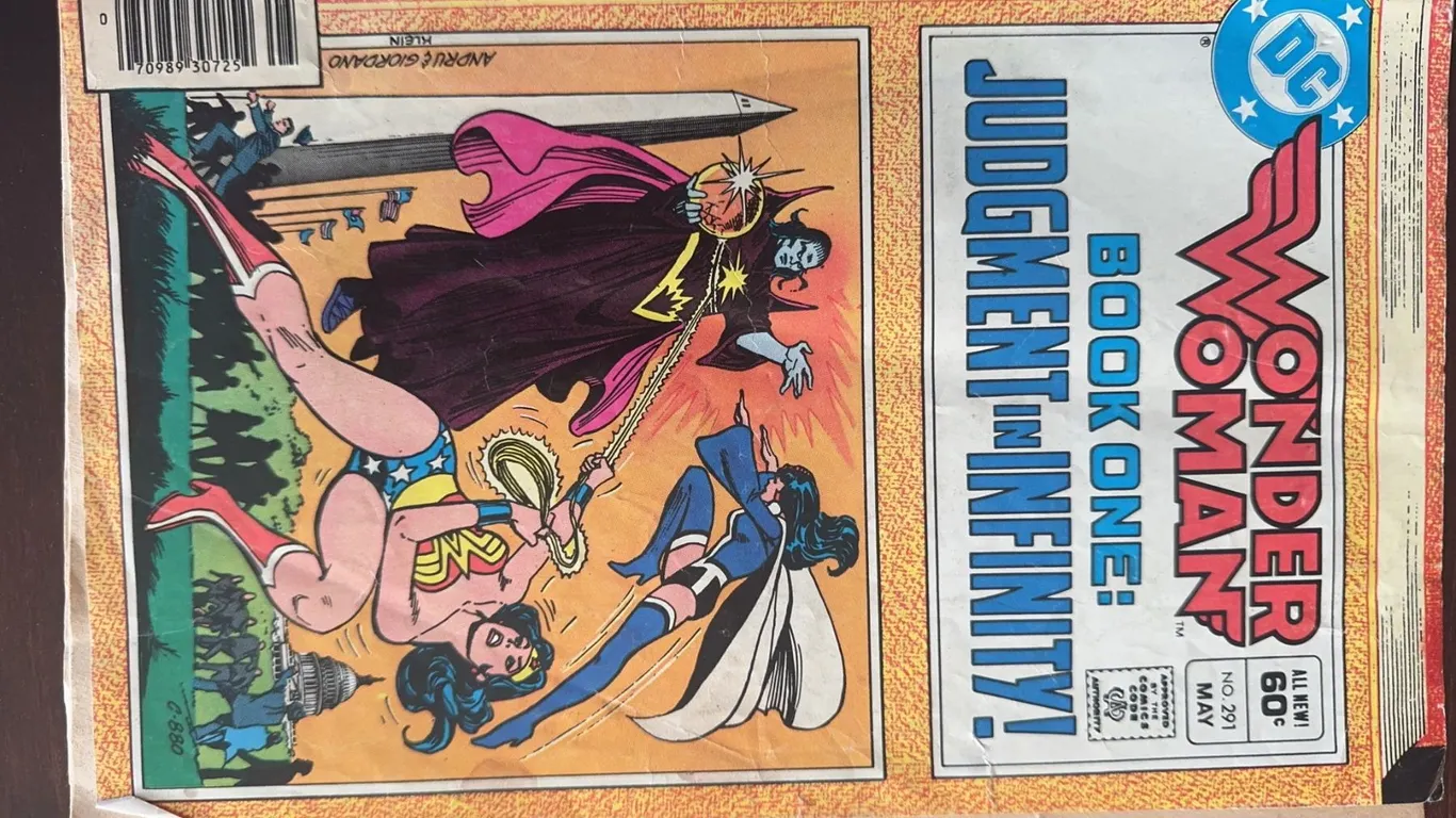 Wonder Woman Judgment in Infinity Book One No.297 Comic DC 1982