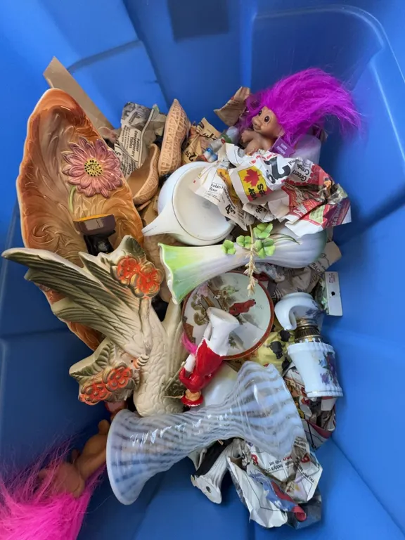 Figurines, Troll Dolls, and Decorative Ceramics