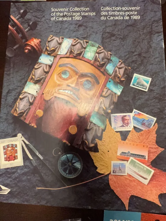 Canada 1989 Souvenir Collection of Postage Stamps with Original Folder