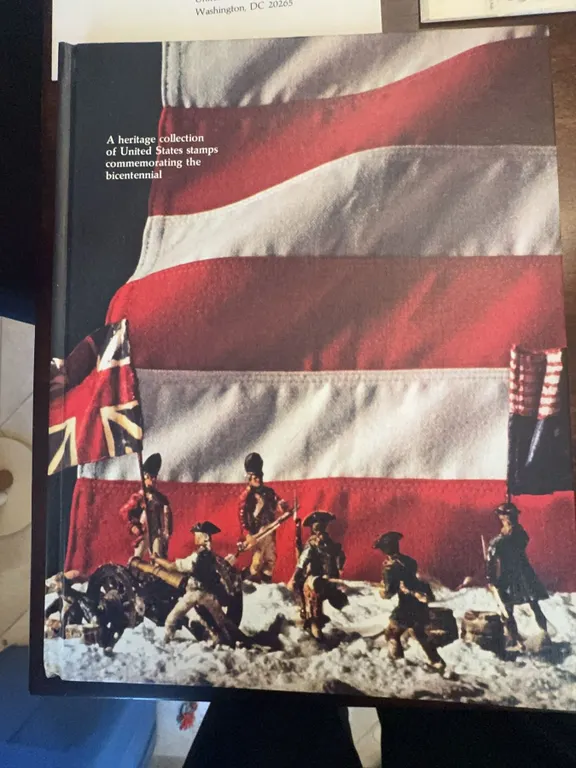 US Bicentennial Mint Stamp Collection with Album, Sheets, and Envelopes