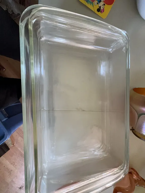 3 Large Pyrex Glass Baking Pans