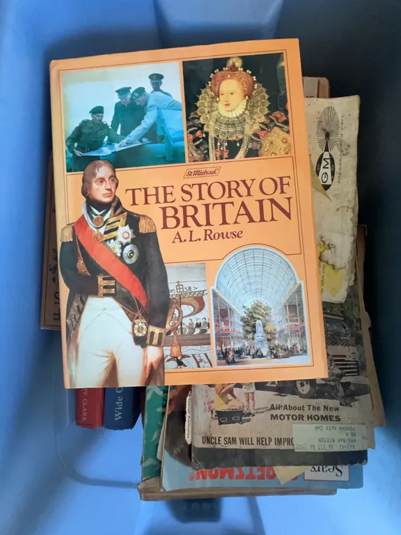 Vintage and Classic Books Including The Story of Britain and Secrets of the Woods