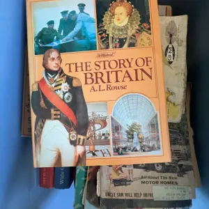 Vintage and Classic Books Including The Story of Britain and Secrets of the Woods
