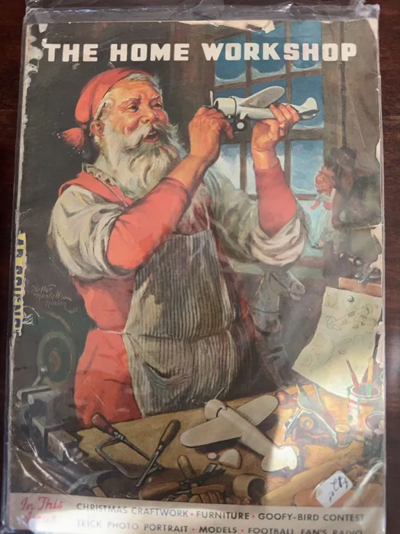 The Home Workshop Magazine December 1946 Christmas Craftwork Issue