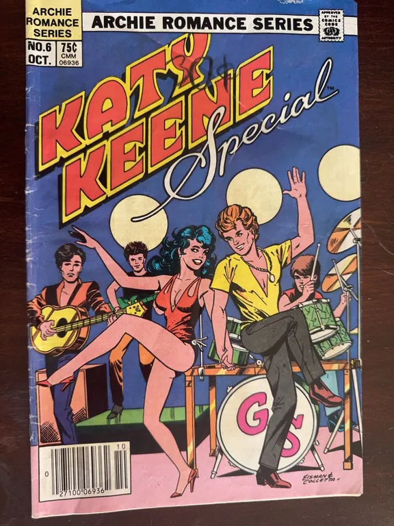 Katy Keene Special No. 6 Archie Romance Series Comic Book October 1985
