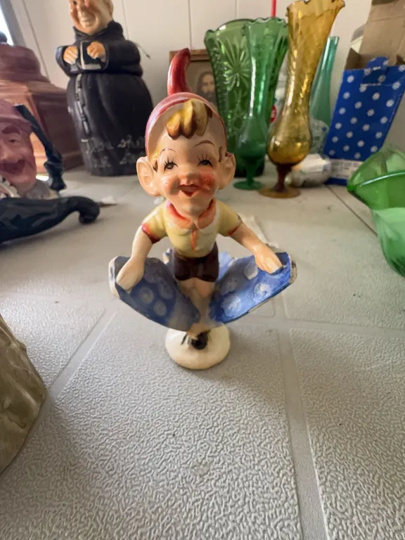 Goebel Hummel Figurine 114 TMK2 West Germany Porcelain Elf