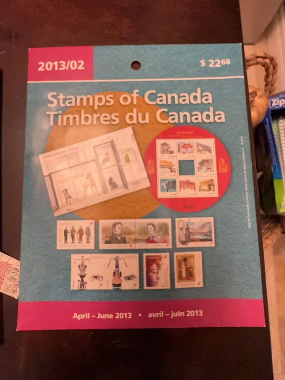 Canada Post Stamps of Canada 2013/02 Stamp Collection Album April–June