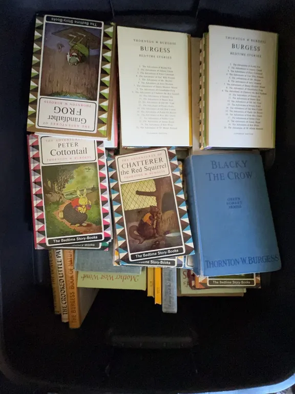 Thornton W. Burgess Bedtime Storybooks and Green Forest Series