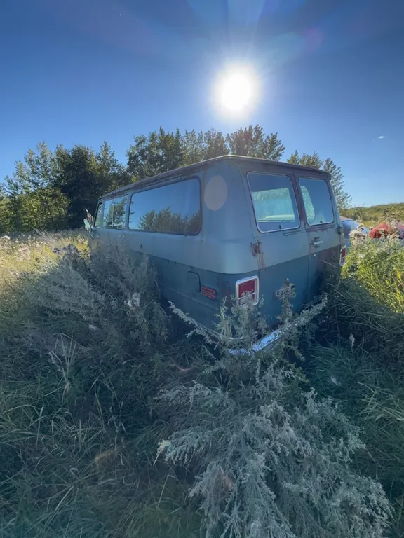 GMC Rally Six Van, Blue, Classic Project Vehicle
