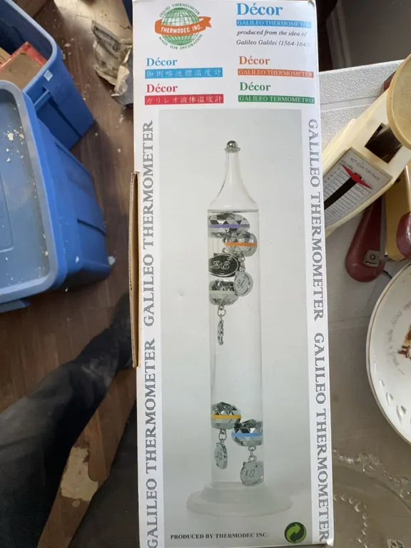 Décor Galileo Thermometer by Thermodec Inc.